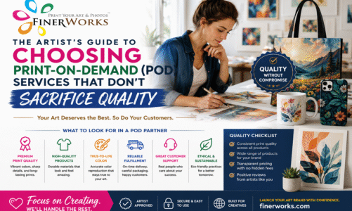 print on demand companies for artists